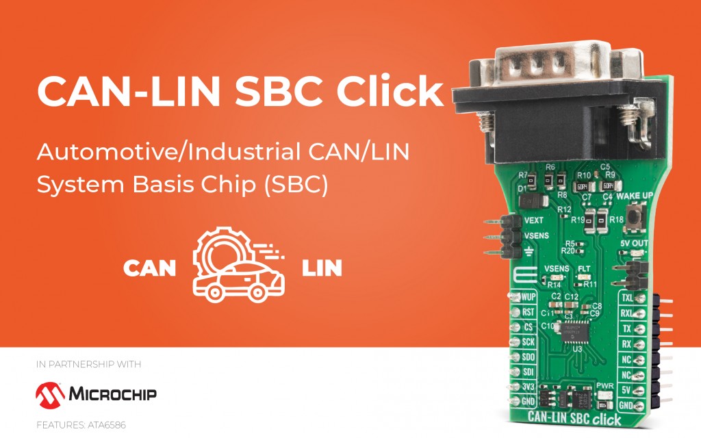 mikroel's tweet image. ⚡ Enable high-speed CAN &amp;amp; LIN communication in one board.
Add CAN-LIN SBC Click to your project! @MicrochipTech 

mikroe.com/blog/can-lin-s…