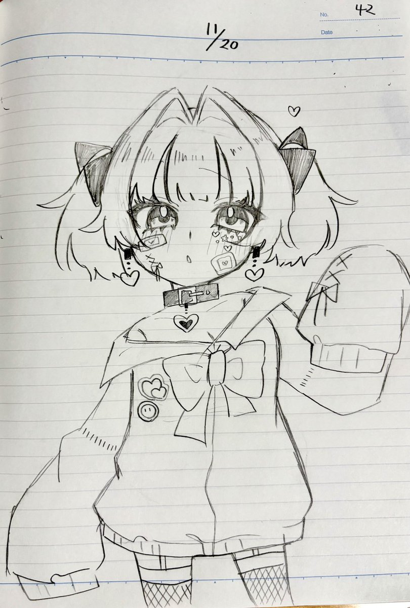 キャラデザ #1日1絵ぐぜ