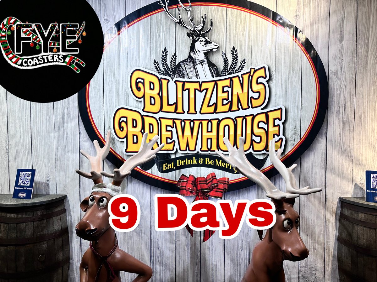 FyeCoasters's tweet image. 9 days away from @KingsIslandPR opening day of Winterfest!