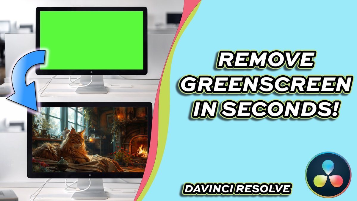 GraphdTutorials's tweet image. Want to remove a green screen cleanly and professionally in DaVinci Resolve 20? 
In this step-by-step tutorial, I’ll show you how to remove a green screen using Resolve’s powerful tools. 

#DaVinciResolve20 #davinciresolvetutorial #DavinciResolve

youtu.be/U4t209a1NCM