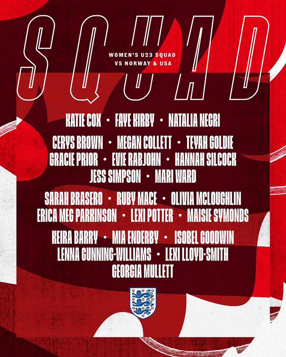 TheOtherBCWFC's tweet photo. Congrats to Lexi Lloyd-Smith &amp; Mari Ward who have been called up to the England U23 squad, and Vera Jones who has been called up to the England U20 squad!

#BristolCity https://t.co/alJE3A6o8j