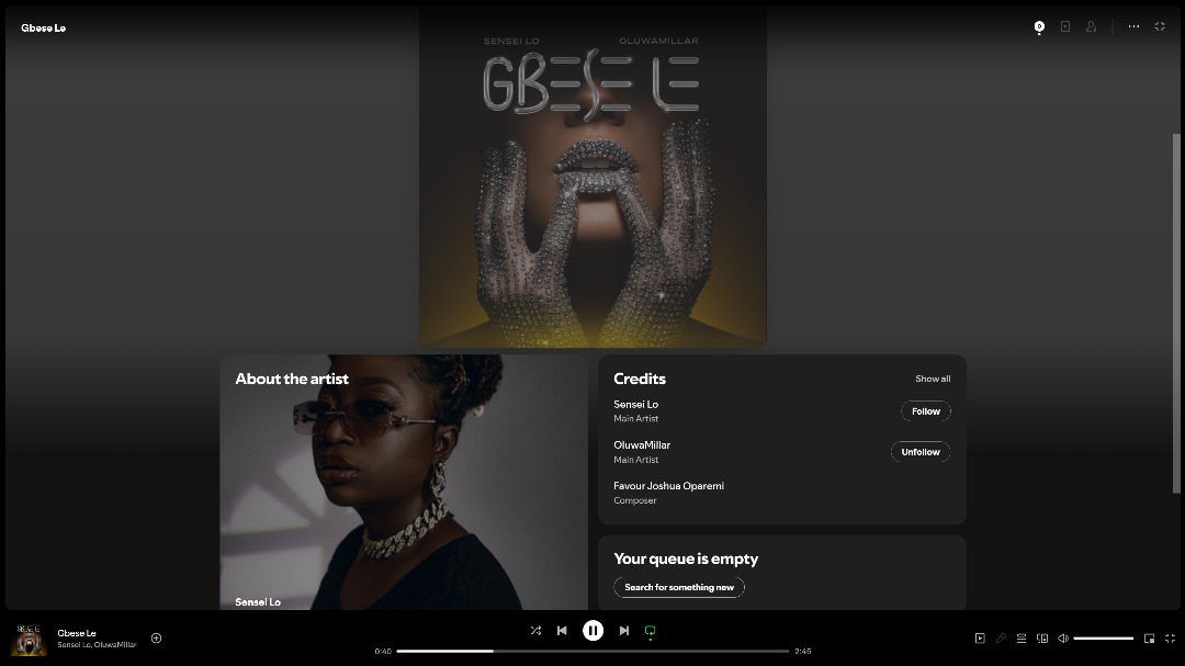 TRVB3N's tweet image. Gbese le @SenseiLo x @thisism1llar out now.
open.spotify.com/track/7hw8GwvO…
