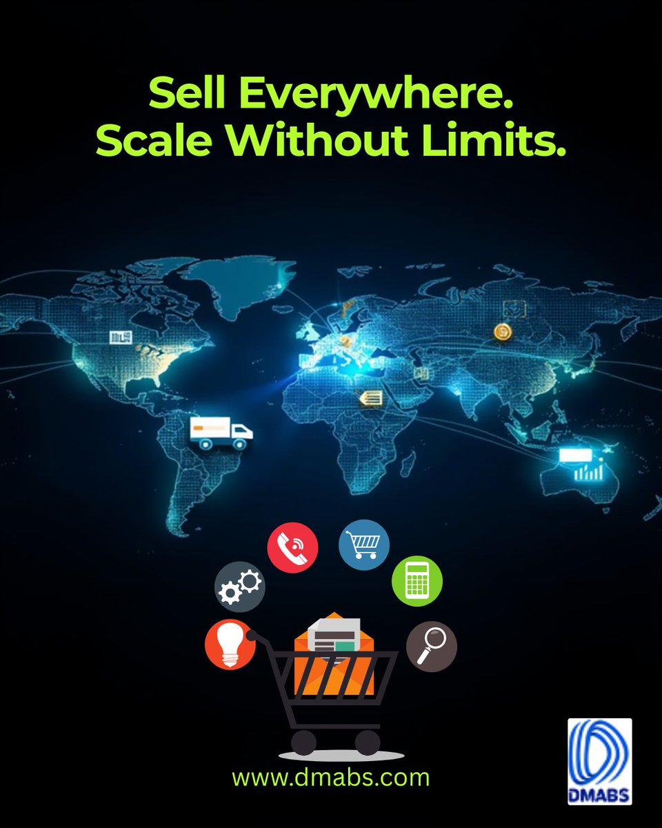 ecomexpertdmabs's tweet image. Sell Everywhere. Scale Without Limits 
Here’s how we make it happen 👇
🌐 1️⃣  Market Localization
📊 2️⃣  Global Analytics
💳 3️⃣  Multi-Channel Growth
🧠 4️⃣  Data-Driven Expansion
🔁 5️⃣  Cross-Border Automation

#DMABS #EcommerceExpert #EcommerceSolutions #EcommerceGrowth