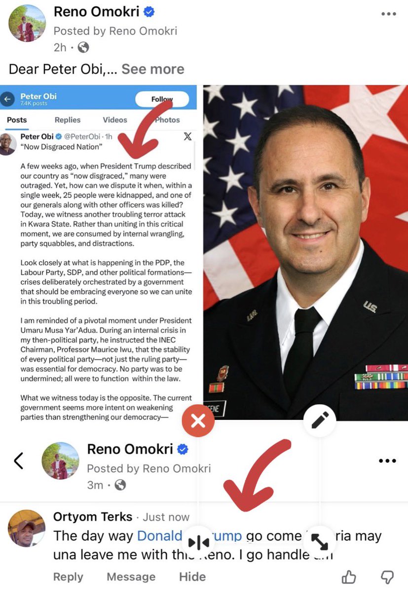 renoomokri's tweet image. Dear Ortyom,

Thank you for your feedback. Trump will invade Nigeria? Really? Just like Nigeria, Saudi Arabia is also designated as a &quot;Country of Particular Concern&quot; by the U.S. government. We even have freedom of religion in Nigeria, but Saudi Arabia doesn&apos;t. 

Yet, President…