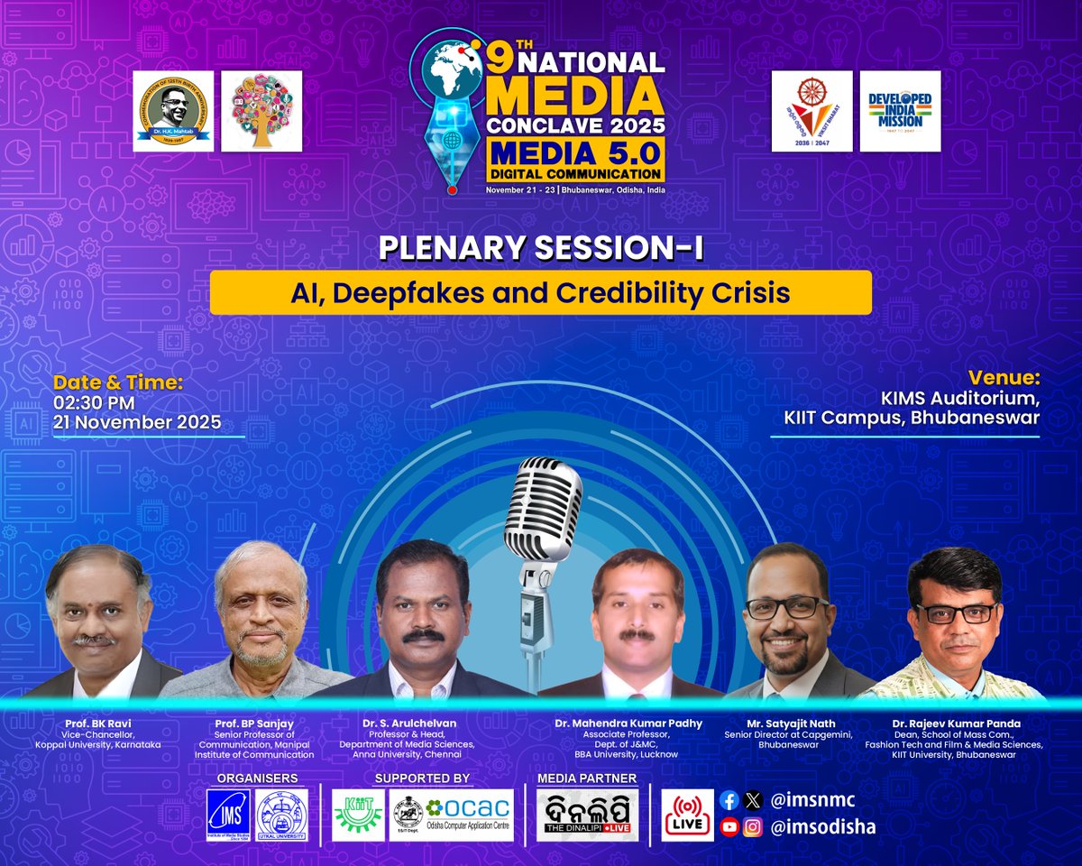 National Media Conclave (NMC) tweet media