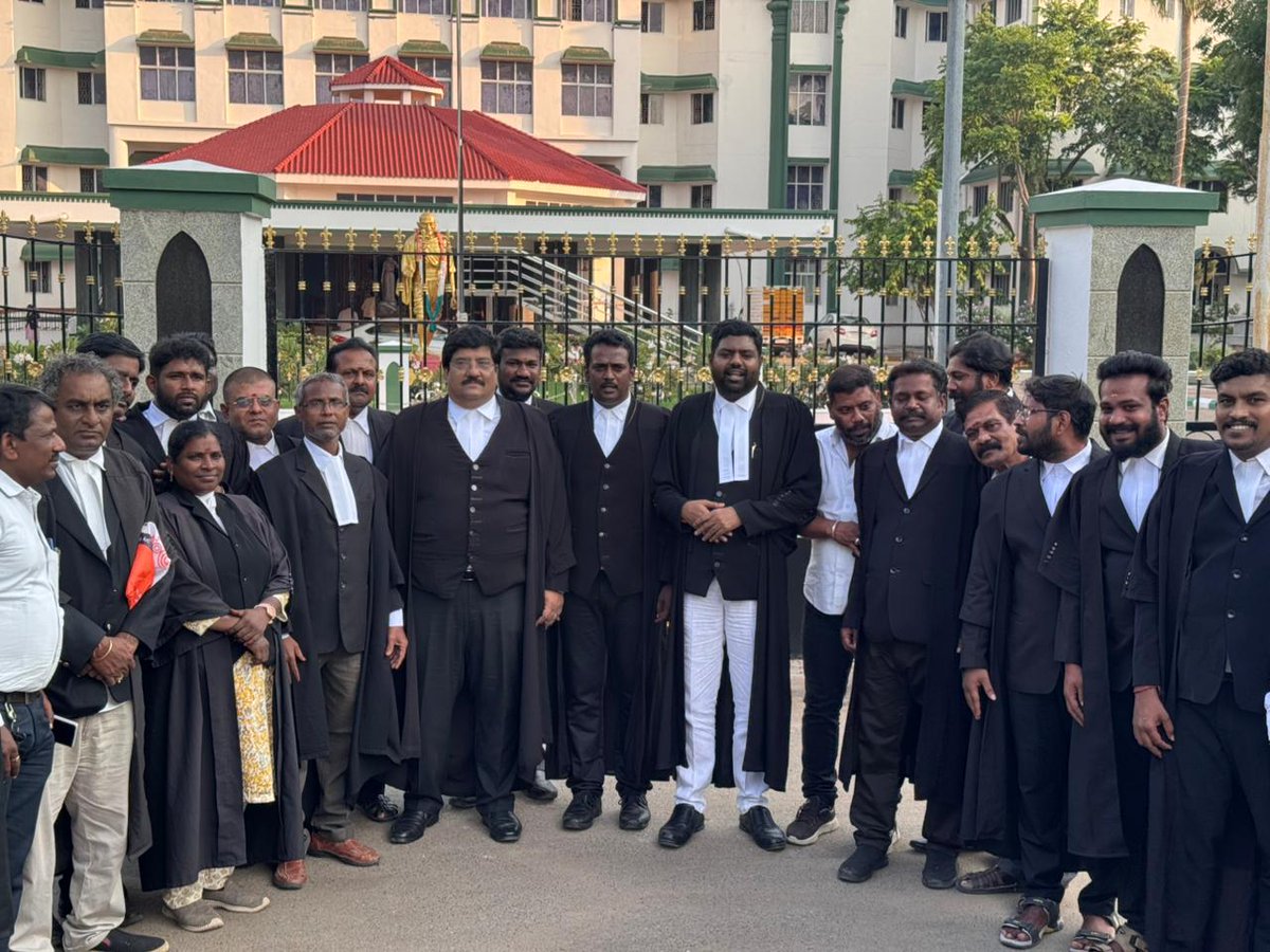 guru_adhi's tweet photo. Protecting tradition. Defending Dharma. Ensuring Karthigai Deepam shines bright. @tnbjplegalcell stands firm 

Today, I had the honour of appearing before the Hon’ble Madurai Bench of the Madras High Court along with our State Legal Cell Vice President Shri @niranjsk22, and our newly strengthened legal team in the writ petition filed on behalf of Arasu Pandi, Hindu Munnani Zonal Incharge.

The petition seeks a Writ of Mandamus directing the Executive Officer of the Tiruparankundram Temple and the HR & CE Department to ensure that the Karthigai Deepam is lit at the top of the Tiruparankundram Hill, upholding tradition and faith.

Along with me, Adv. Diwakar and Adv. Venkatesan, State Secretaries of the BJP Legal Cell, were also present, strengthening our representation. 

After hearing the detailed submissions made by our team; including myself, Shri Niranjan S. Kumar, and other senior advocates; the Hon’ble Justice GR Swaminathan has posted the matter for further hearing on Monday. 

This marks an important step in safeguarding our religious practices. We remain steadfast in protecting the rights, heritage, and sentiments of Hindu devotees across Tamil Nadu @narendramodi @AmitShah @NainarBJP