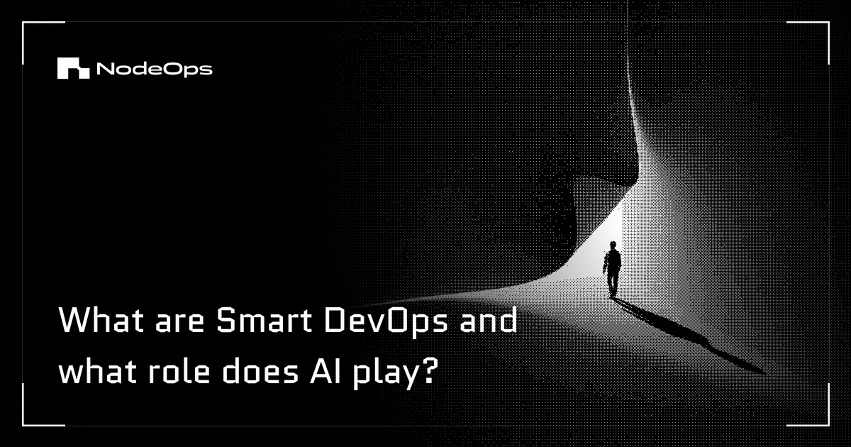 BuildOnNodeOps's tweet image. What are Smart DevOps and what role does AI play?

DevOps changed how teams build and ship software.

Smart DevOps is the next, AI-driven iteration.

Instead of reacting to issues, Smart DevOps uses AI to predict, prevent, and optimize every stage of development and operations.…