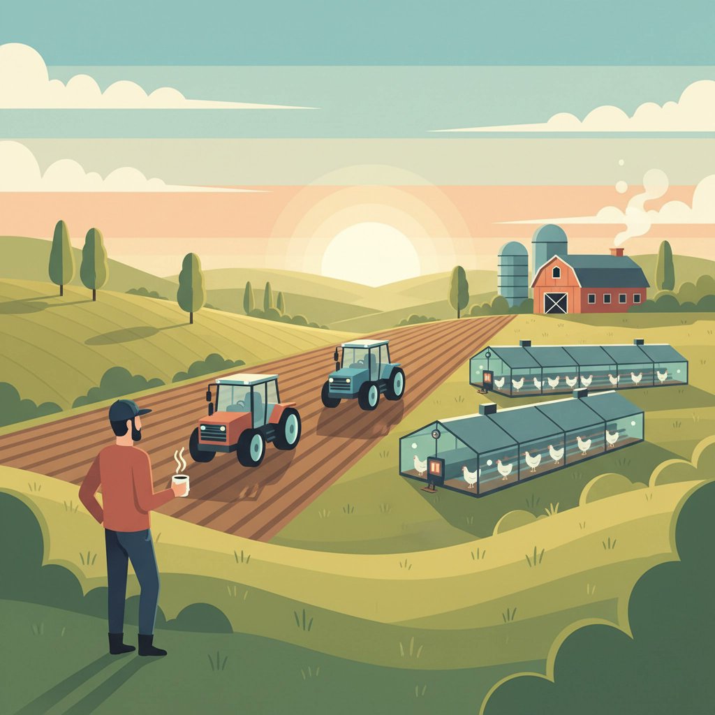 Questr_us's tweet image. What would you do with 500+ extra hours a year? Family time, better yields, or just a breather: automation brings real relief to West Virginia farms. Big win for local growers. Email me at dave@questr.us   #agtech #precisionagtech #precisionagriculture #automation #farmautomation