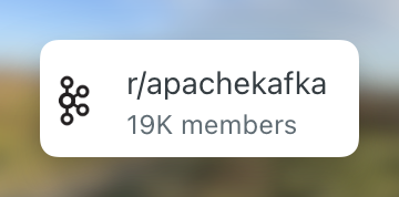 rmoff's tweet image. r/apachekafka just hit 19k members!

If you&apos;re interested in #apachekafka, and don&apos;t mind the Reddit vibe, come and join us :) 

🔗 reddit.com/r/apachekafka/