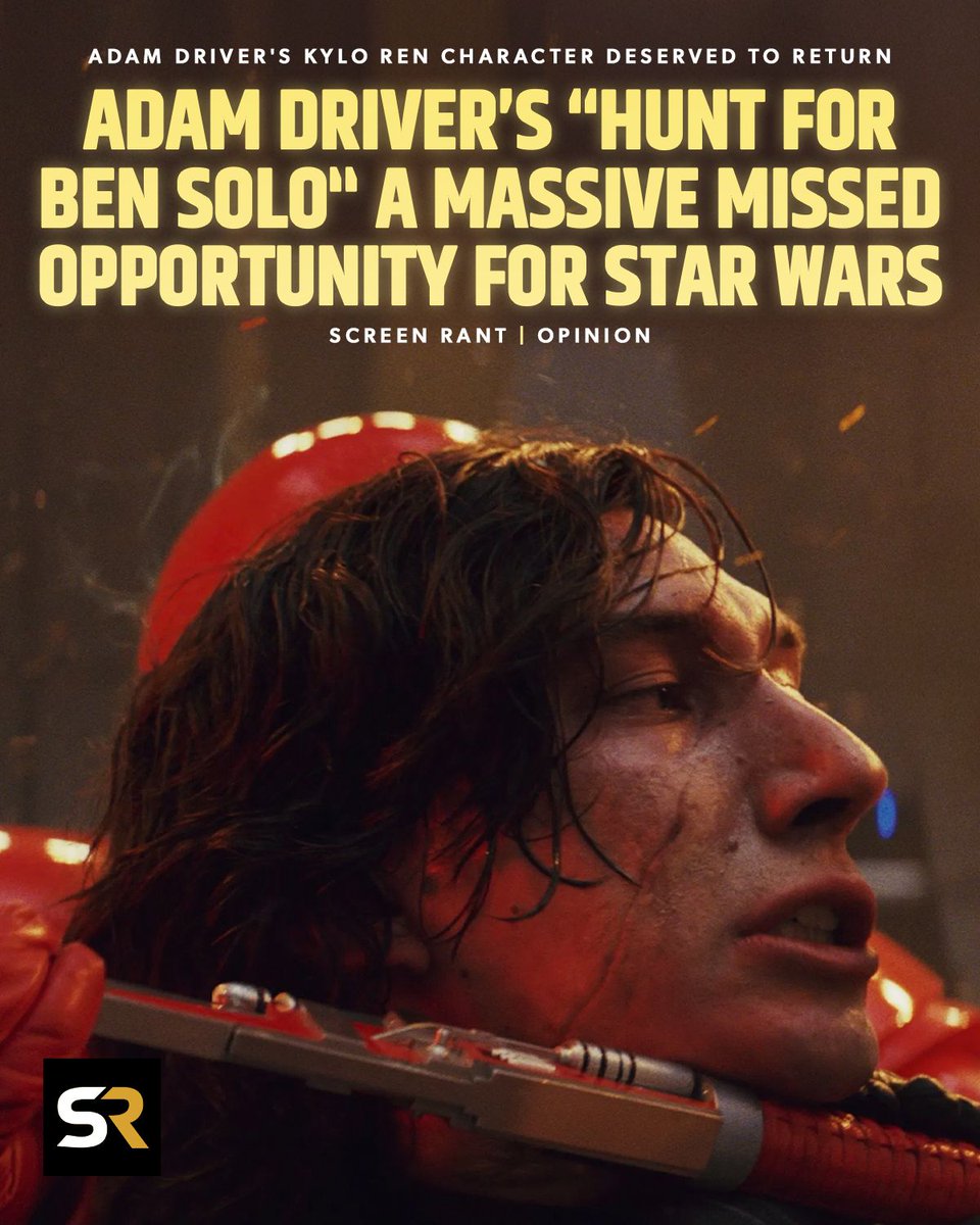 Out of all the sequel trilogy characters, #KyloRen/#BenSolo had the most untapped potential by far. 💙

Even before the news with Adam Driver, it had long been argued that Ben's story should have continued. ICYMI, read more: screenrant.com/star-wars-adam…
