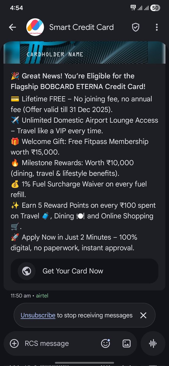 Dathvishnu's tweet photo. Am not able to apply for credit card  And also not able to connect customer service.  Please help
@bankofbaroda @bobcardofficial https://t.co/UdCB4iII1t