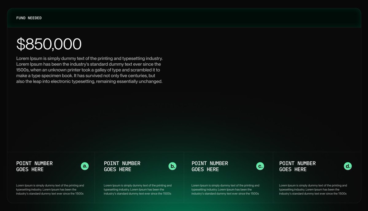 pitch deck designs 👀