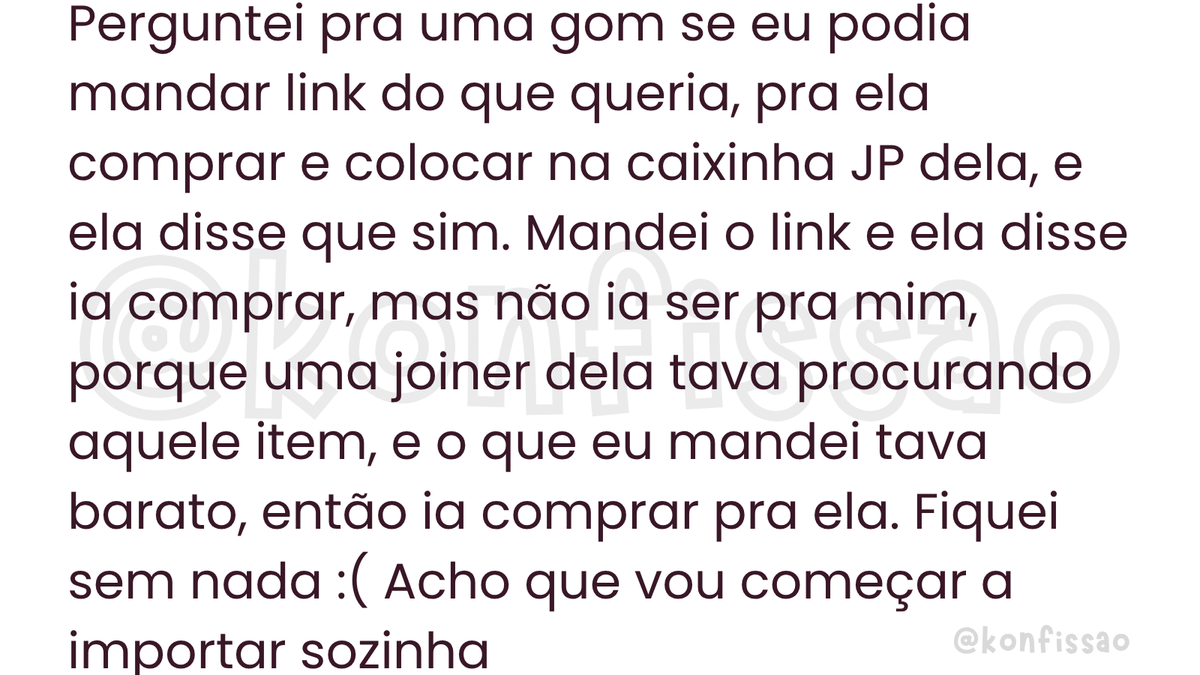 konfissao's tweet image. #3295