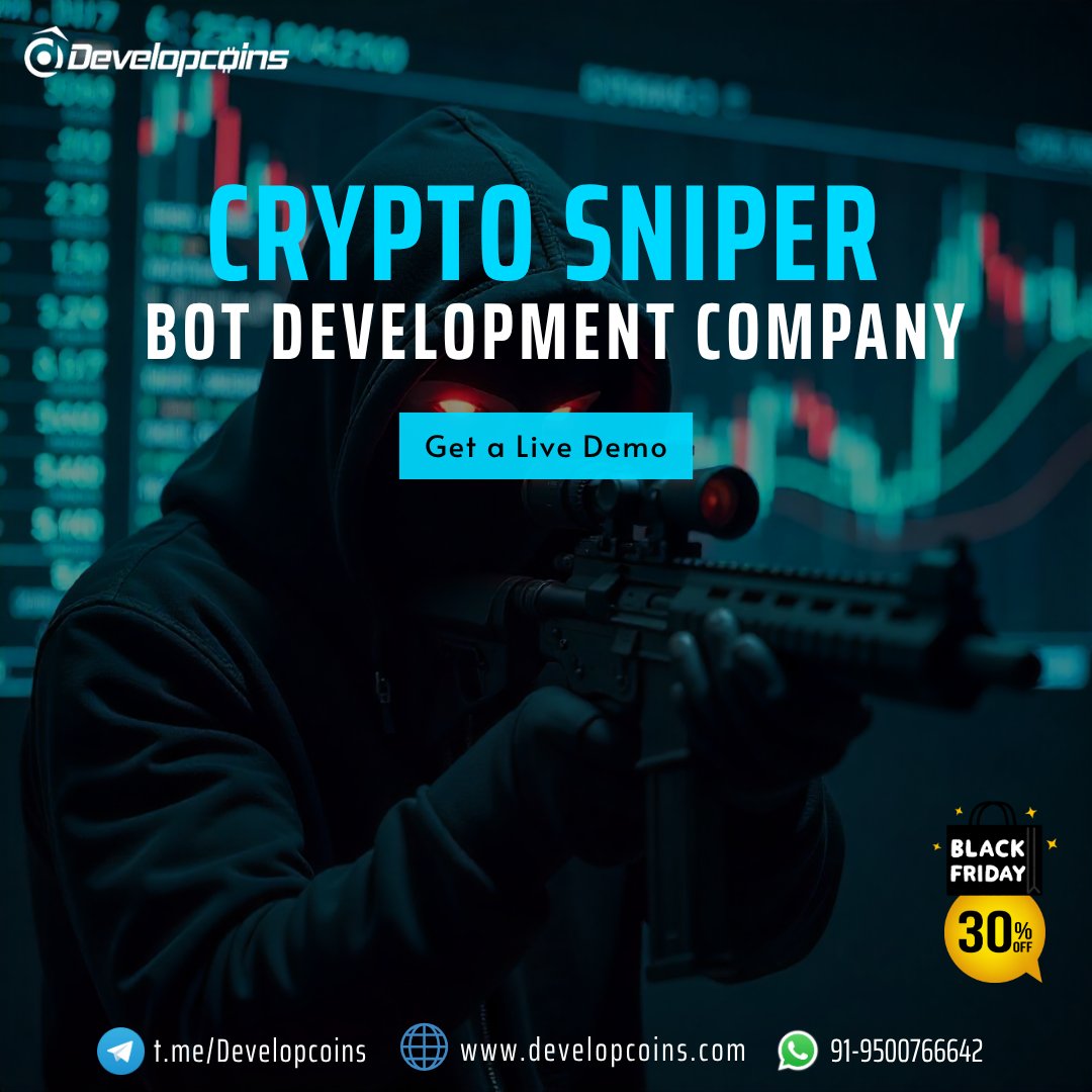 developcoins's tweet image. Black Friday just got smarter with Developcoins!

At Developcoins, we’re rolling out exclusive Black Friday offers on our high-performance sniper bot development solutions.

Ready to get started? &amp;gt;&amp;gt; developcoins.com/crypto-trading…

#USA #UAE #UK #Singapore #Canada #Australia #Malaysia