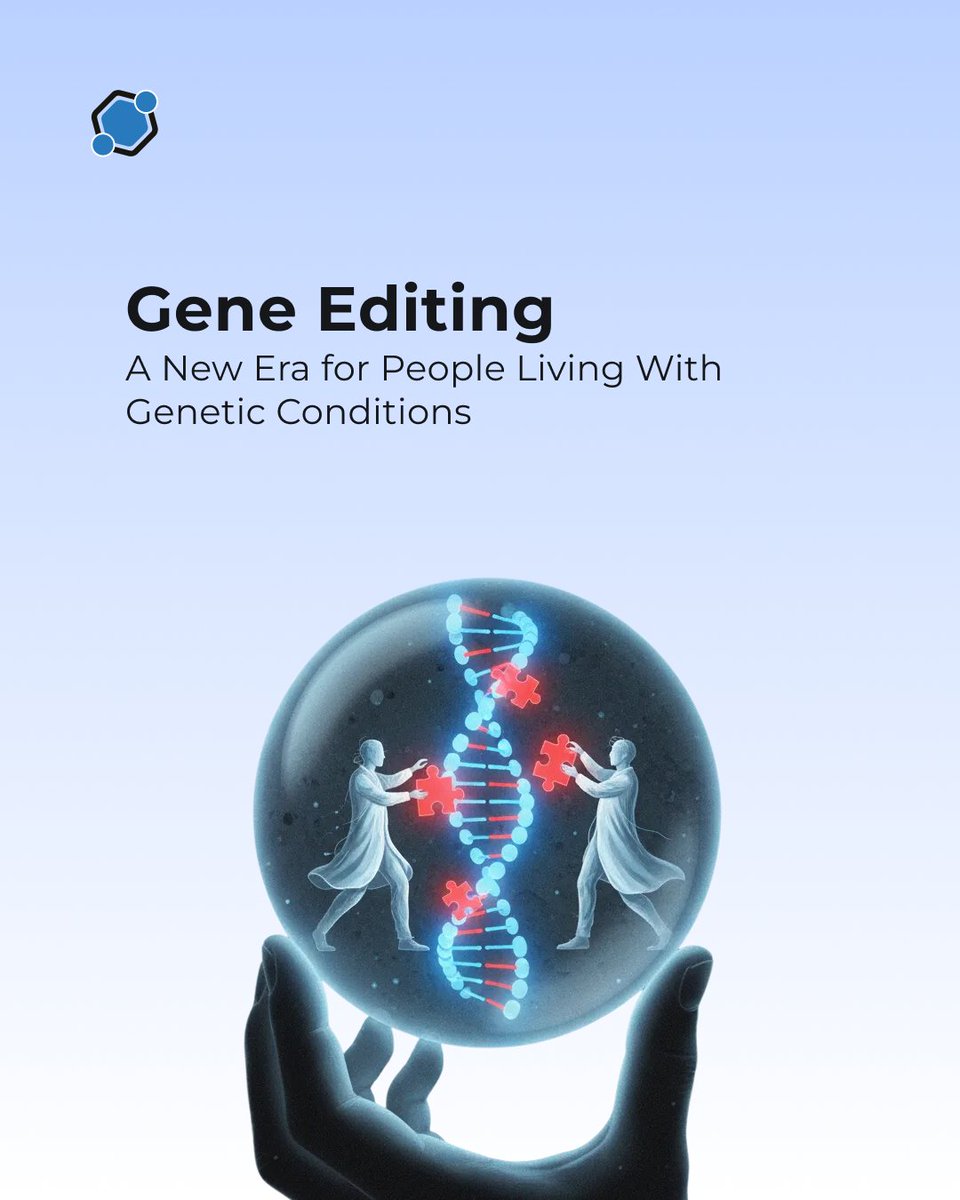 DecenTrialz's tweet image. Gene editing is moving from concept to clinical reality. With advances in CRISPR technology, AI-driven genomic analysis, and safer delivery methods, genetic therapies are entering a new phase of precision and long-term impact. The momentum is only growing. #CRISPRTechnology