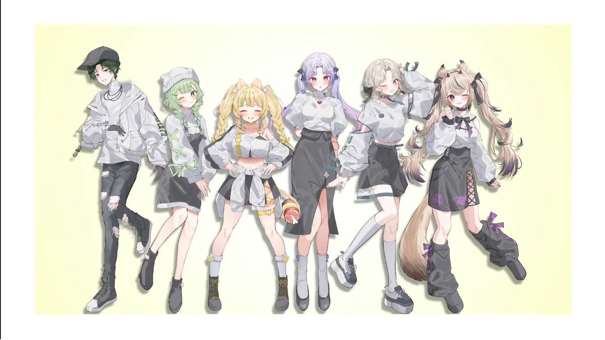 キューちゃんデザインの衣装、普段の衣装を同じトーンでまとめた感じがすごくいい!!めれちの深いスリットが高得点w
#おまつりフレンズ二期生
Mr.Music【Covered by おまつりフレンズ二期生】 youtu.be/EnTpjLxuETc?si… <a href="/YouTube/">YouTube</a>より