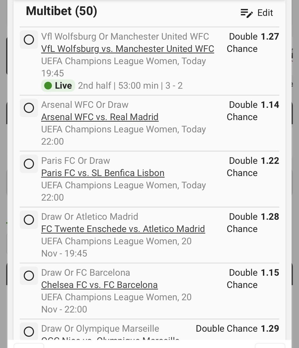 AmaraWhy's tweet image. UK 🇬🇧 / SA 🇿🇦 Soccer Multi ⚽🔥

BW224B2A54 (117,038.76 Odds 🚨🔥)

Jump in for a BOOOOM bafethu 💥💥
We EAT today 😤🔥

#SoccerSlip #BetwayCode #BookingCode #PuntersSA #BigOddsOnly #BoomTime