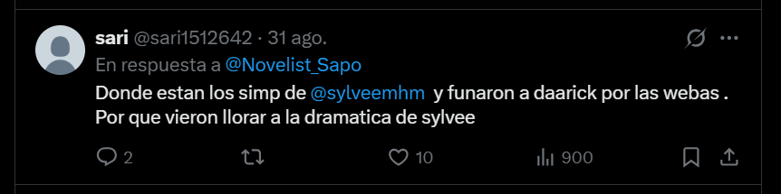 Danv122's tweet photo. @sari1512642 @TheDaarick28 Mano tu cambias mas de bando que de pinga diaria, porque no dejas a los dos en paz y te consigues una vida?🤢 https://t.co/RxgokXhrEh