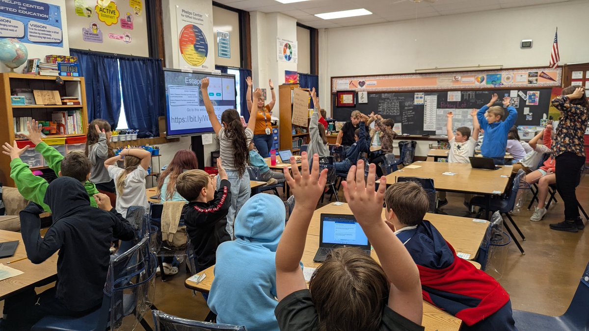 PhelpsCenter's tweet image. Our ocean explorers must work together to find Dr. Tetra and Escape the Lab! #ChallengeWeek #TeamGifted