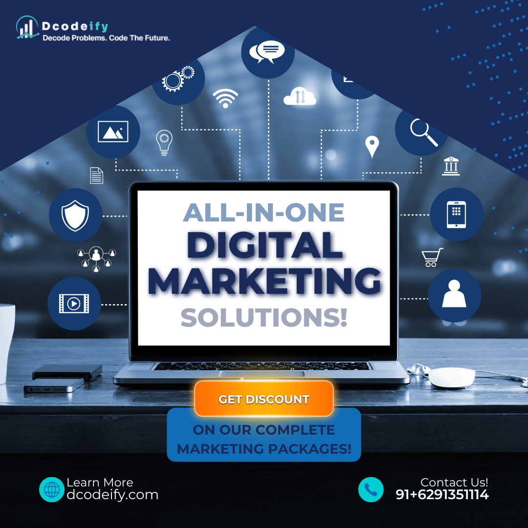 Dcodeify's tweet image. Businesses are losing leads because their digital systems can’t keep up.
At Dcodeify, we fix that with all-in-one marketing solutions built for real growth. 🚀
Unlock clarity. Boost conversions. Go digital the right way.
 dcodeify.com

#DigitalMarketing #WebsiteDesign