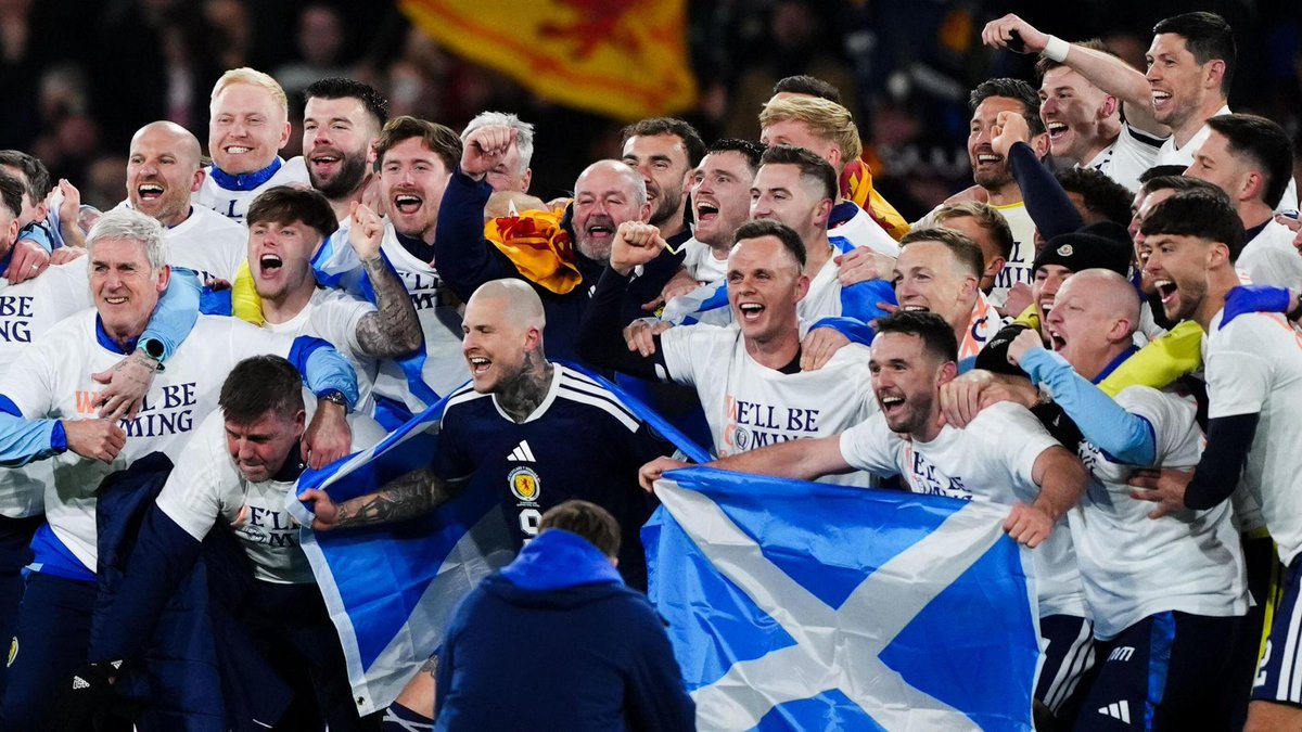 NevilBasnett's tweet image. Hearty congrats to Scotland for qualifying for next year’s WC’26. Just promise me one thing and be good enough NOT to choose an official anthem like the last one entitled “Don’t Come Home Too Soon” by Del Amitri which cursed them to crash out in the group stage!