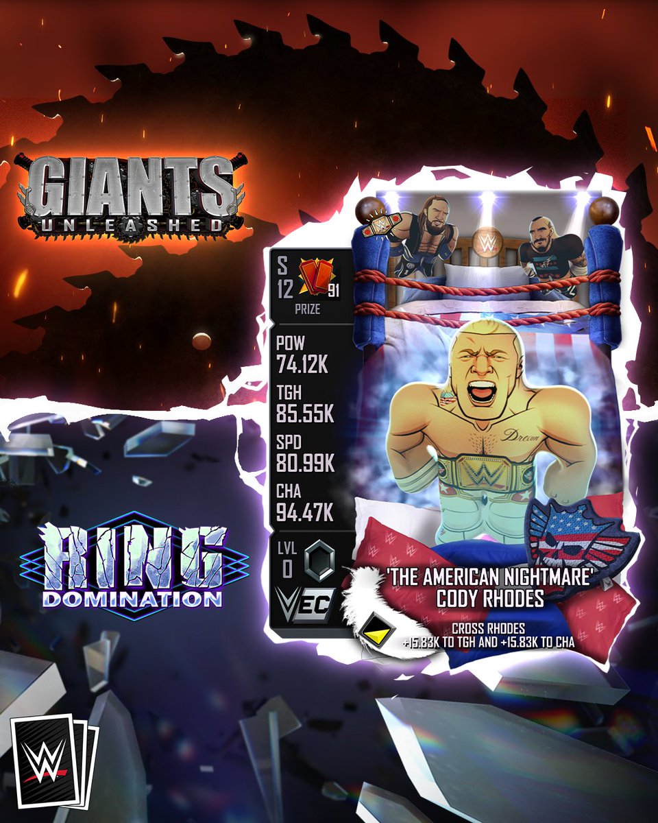 WWE SuperCard tweet media