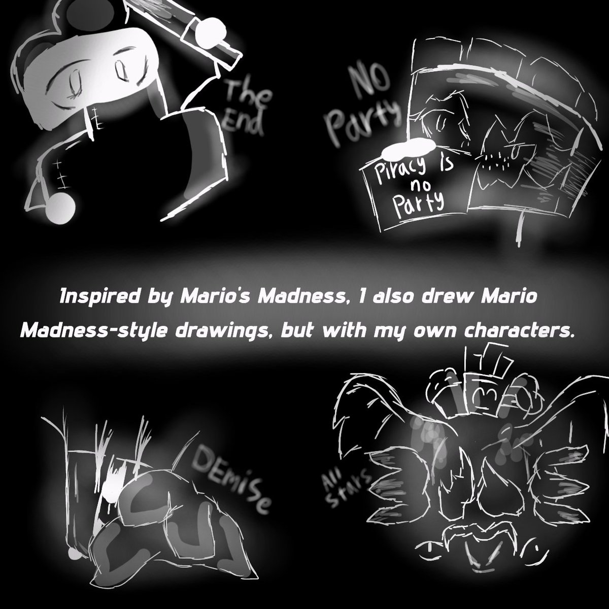 JennyS58586's tweet image. My favorite songs in which @imk3nny_UwU had participated in Mario&apos;s Madness 
And well, I also made my own versions of my own characters, and I hope he&apos;s not mad at me 🥺
#mariomadness #OBJAmadness