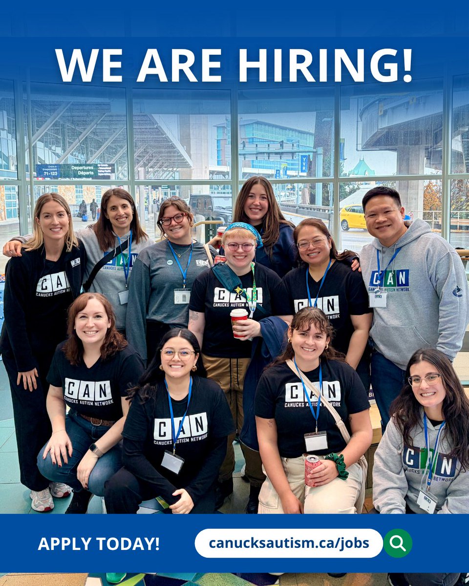 Want to be part of something meaningful? Come work with us ⤵

📌 Navigator, Youth &amp; Adult Services (1Yr, FT, Vancouver)
📌 Volunteer Coordinator (FT, Vancouver)
📌 Employment Support Worker (PT, Kelowna)
📌 Support Worker (PT, Kamloops, Kelowna, Victoria &amp; Nanaimo)
📌 Swim Coach