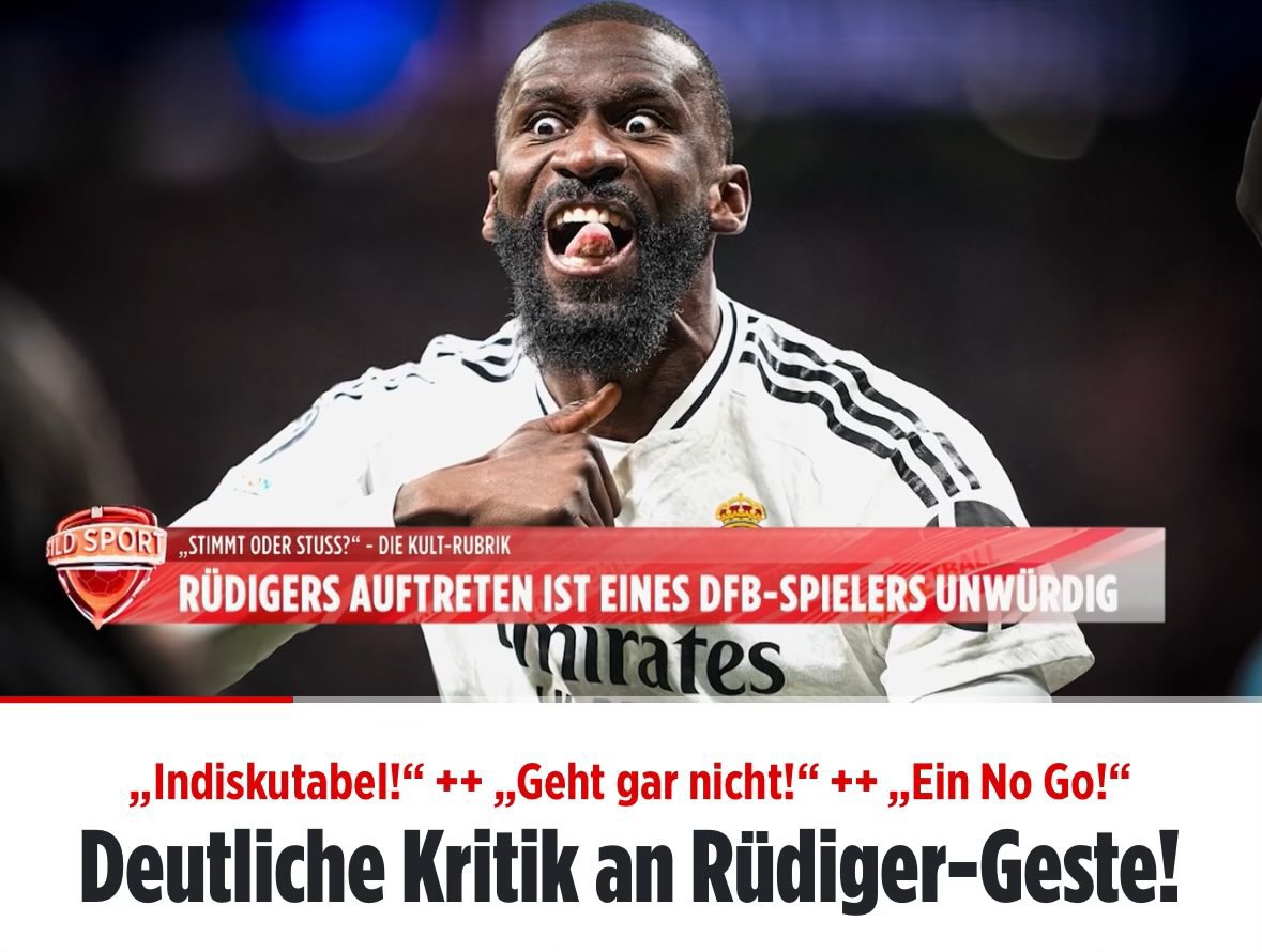madridblaugrana's tweet image. 🚨ESCANDALAZO en Francia con mbappe

🚨ESCANDALAZO en Inglaterra con Bellingham

🚨ESCANDALAZO de Vinicius con Brasil

🚨ESCANDALAZO en Alemania con Rudiger

💣En España LA PRENSA LO TAPA TODO,y CRITICAN a lamine porque está lesionado