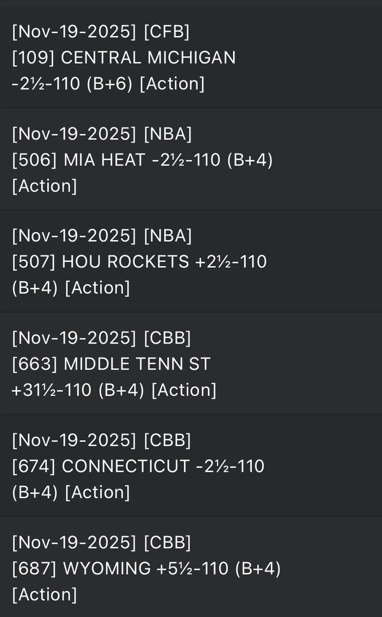 💰 🏦 💰+ 6  0  0    t  e  a  s  e  r 💰 🏦 💰

We almost hit our last one. Dayum Raiders +9.5 screwed us on the last one. Hit everything else tho 

Back at it. Good luck if u riding‼️

#DreamHustleWin #GamblingTwitter #GamblingCommunity #GamblingX #sportspicks #bettingtips