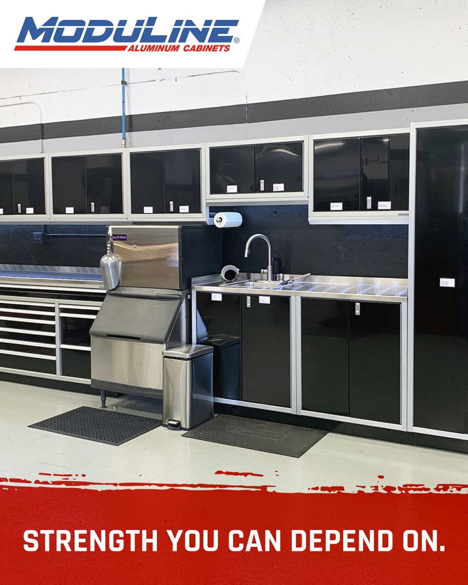 ModulineCabinet's tweet image. Strength you can depend on.🦾

Built from military-grade aluminum — lightweight, corrosion-resistant, and tough enough for any mission.

That’s why our military and government partners count on Moduline when performance matters most.

#MadeInAmerica #Moduline #ModulineCabinets