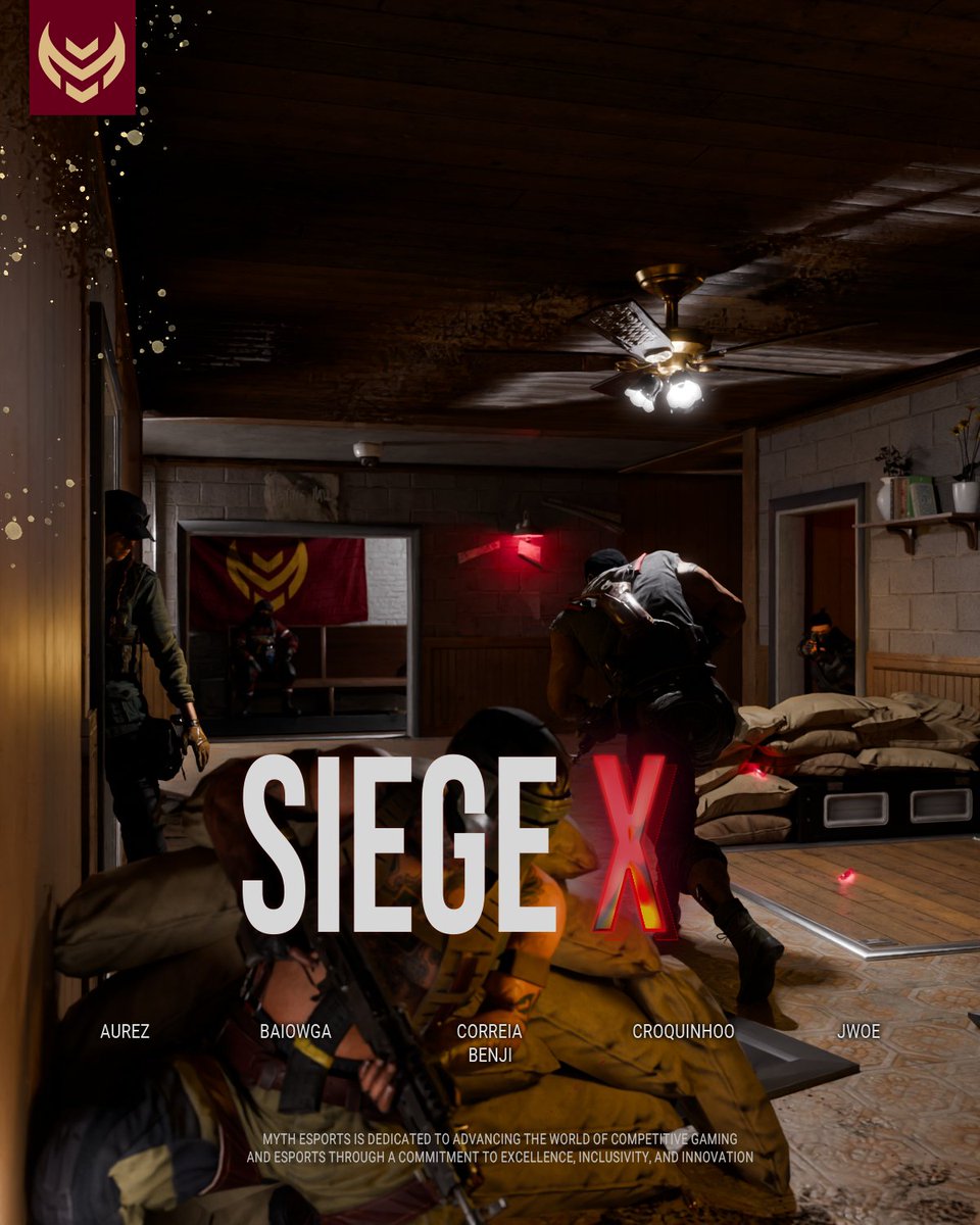 Myth_NL's tweet image. The rough diamonds are ready to be polished and shine bright under our banner. 

Welcome to our @R6esportsEU Academy roster, the Siege X future starts now!

@aurezidc @baiowga @CorreiaR6 @croquinhoo8 @Jwoeuk @r6_benji
