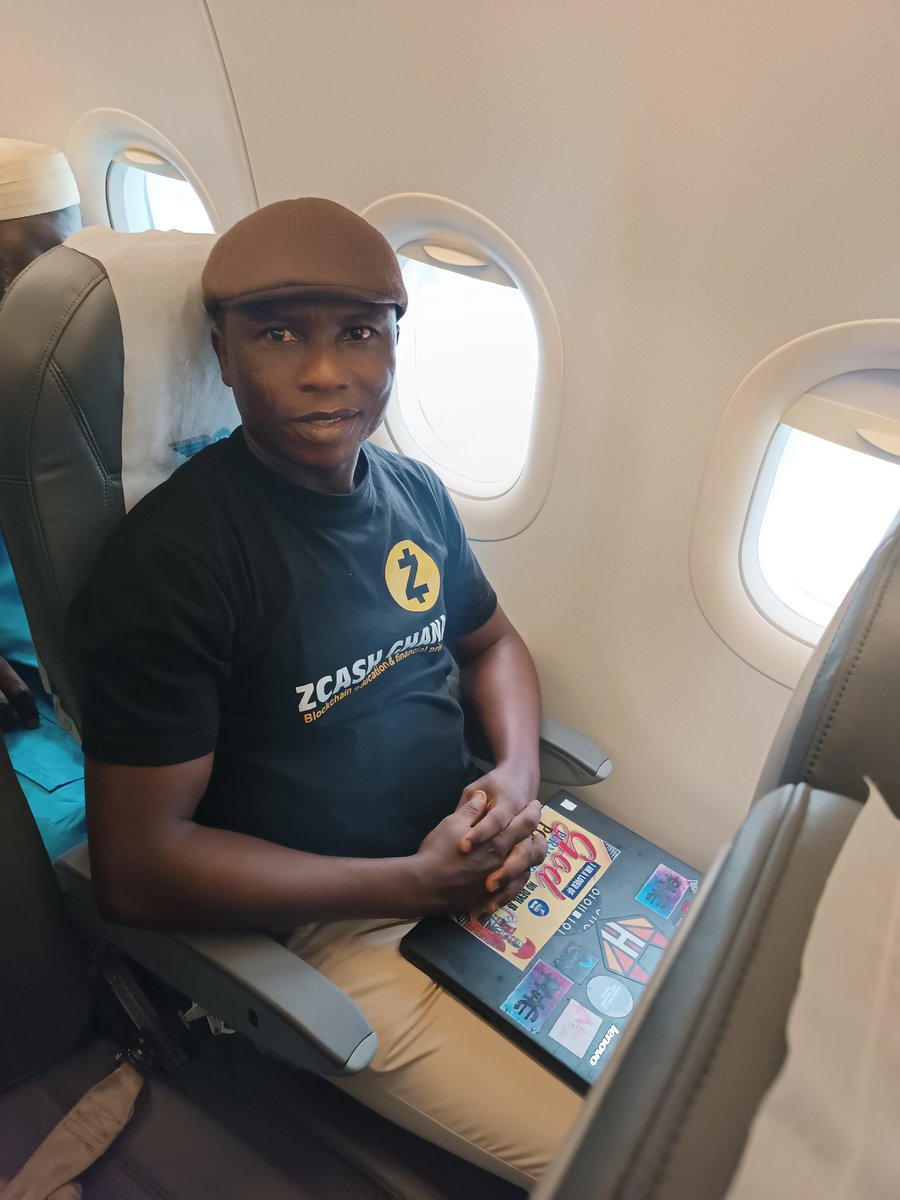 ✈️ From Ghana to Lagos to Kano, I was proudly repping Zcash on my flight — spreading privacy, freedom, and financial empowerment from the skies to the streets!

Wherever I go, the mission remains the same: push Zcash adoption across Africa and keep the momentum high for $ZEC.