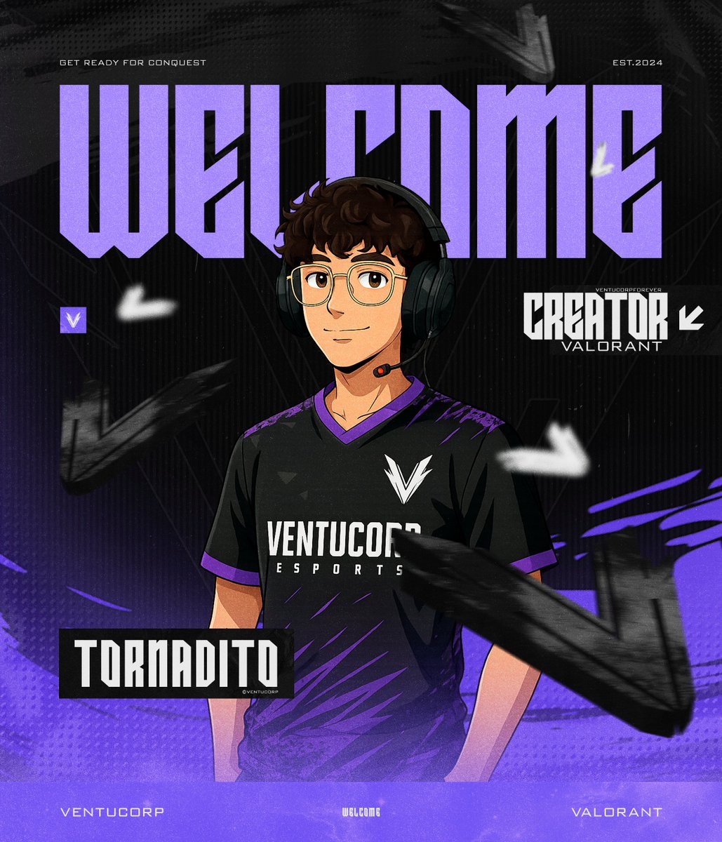 #Presentacion | #Creator

Hacía años que no presentábamos creador nuevo! Ya iba tocando 💪 Hoy se une a nuestra familia <a href="/tornad_selecto/">tornadito_gaming</a> bienvenido!!! 👋

Seguidle todos por X y Twitch! Hace Valorant, Warzone, Fortnite... no le tiene miedo a nada 😈

twitch.tv/tornadito_gami… 💜