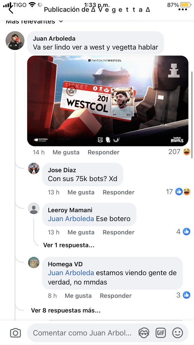 10KDEBARETA's tweet photo. Gente necesito refuerzos estoy en terrenos hostiles https://t.co/zCbt7fMi7J