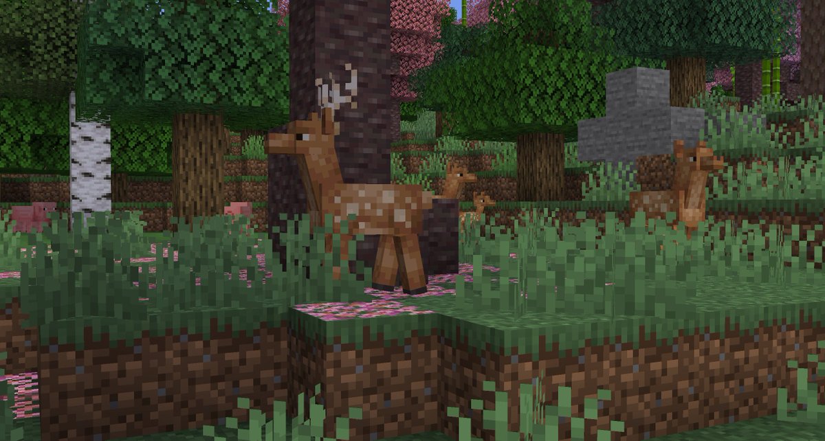 itiswattles's tweet image. we need deer in vanilla minecraft omg