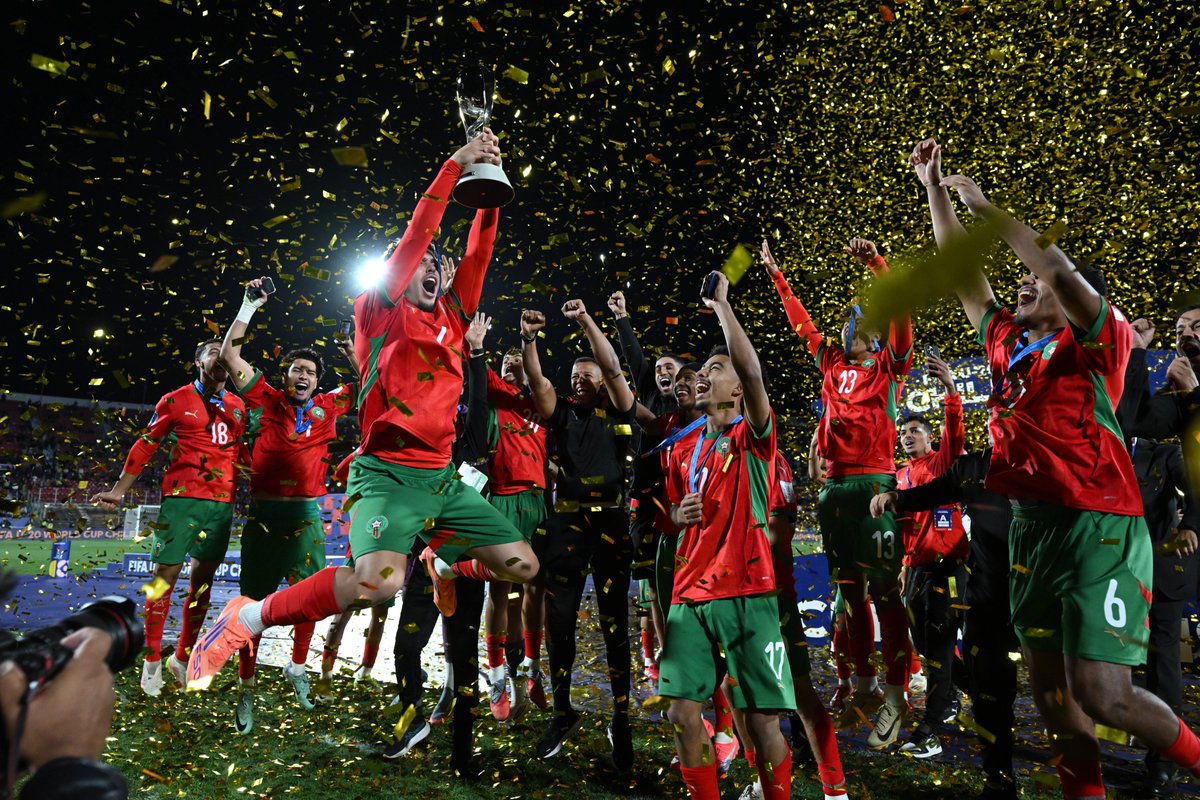 _BeFootball's tweet image. 🚨 𝗢𝗙𝗙𝗜𝗖𝗜𝗘𝗟 ! 𝗟𝗘 𝗠𝗔𝗥𝗢𝗖 𝗨𝟮𝟬 🇲🇦 𝗥𝗘𝗠𝗣𝗢𝗥𝗧𝗘 𝗟𝗘 𝗣𝗥𝗜𝗫 𝗗𝗘 𝗟𝗔 𝗠𝗘𝗜𝗟𝗟𝗘𝗨𝗥𝗘 𝗦𝗘́𝗟𝗘𝗖𝗧𝗜𝗢𝗡 𝗔𝗙𝗥𝗜𝗖𝗔𝗜𝗡𝗘 𝗗𝗘 𝗟&apos;𝗔𝗡𝗡𝗘𝗘 𝟮𝟬𝟮𝟱 🌍🥇