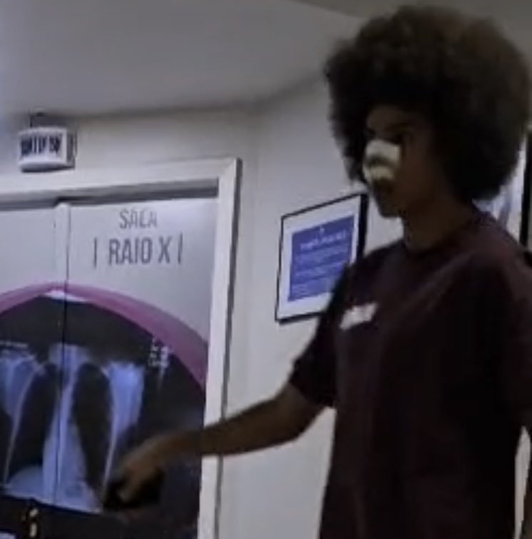 JeffreyChiquini's tweet image. Nariz do Renato Freitas fez o “L”