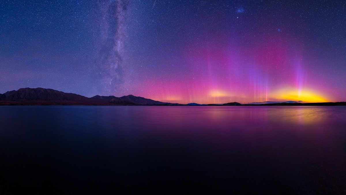 Aurora Australis from New Zealand