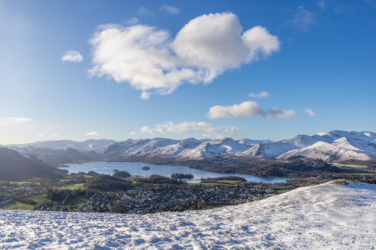 andrewswalks's tweet image. Walking in a winter wonderland on Latrigg today