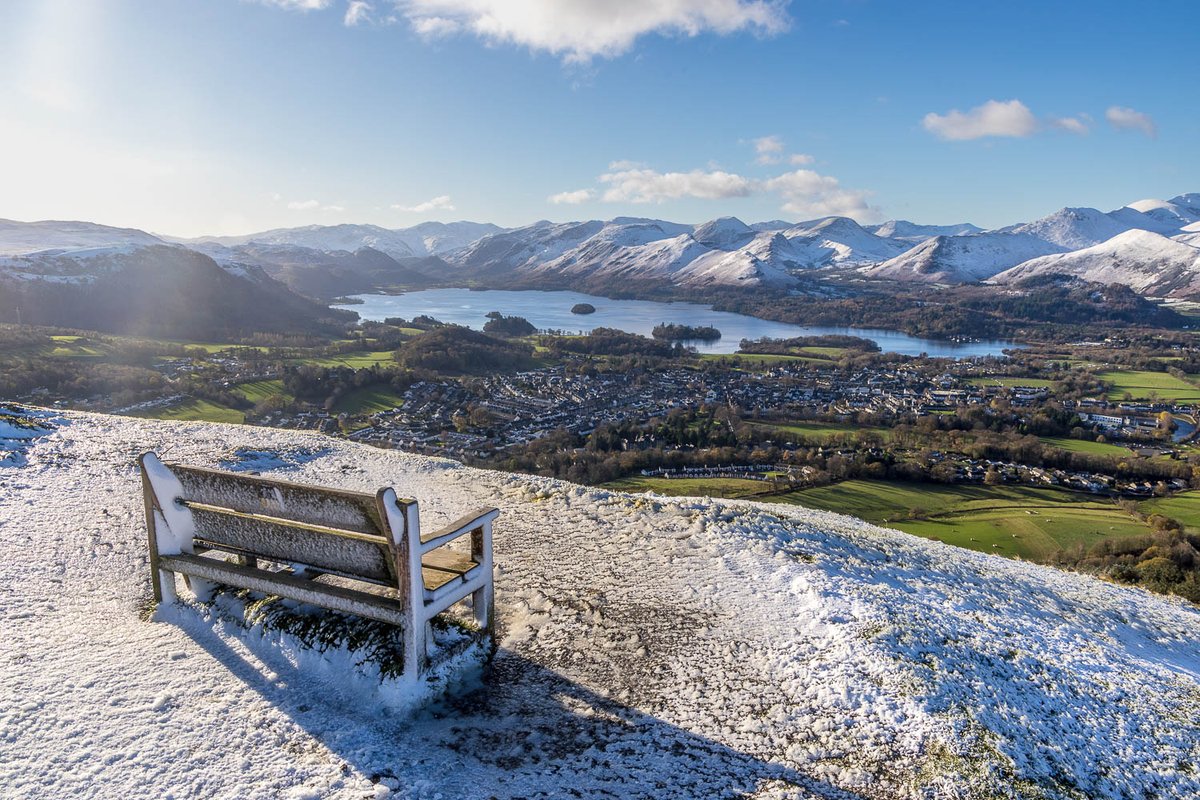 andrewswalks's tweet image. Walking in a winter wonderland on Latrigg today