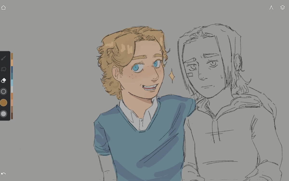 _Sc0mn_'s tweet image. Another WIP :D based on @Cuctoid &apos;s Jimmy and Curly

#Mouthwashing #mouthwashingcurly #mouthwashingjimmy