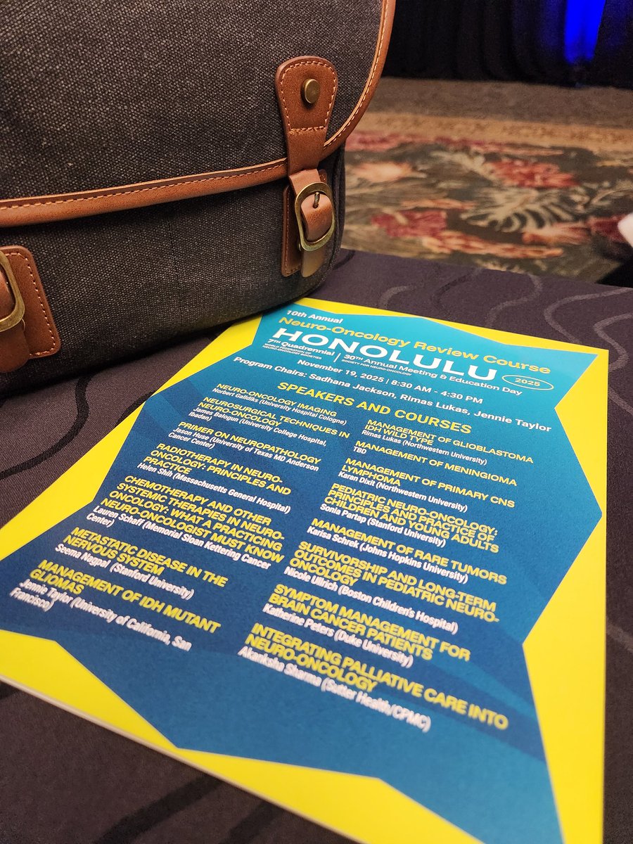 NeuroOnc's tweet image. Kicking off #SNO2025 with the #NeuroOncology Review Course! Co-Chairs Sadhana Jackson, Rimas Lukas, and Jennie Taylor welcomed attendees to a full day of high-quality education and CME opportunities covering the entire patient journey.