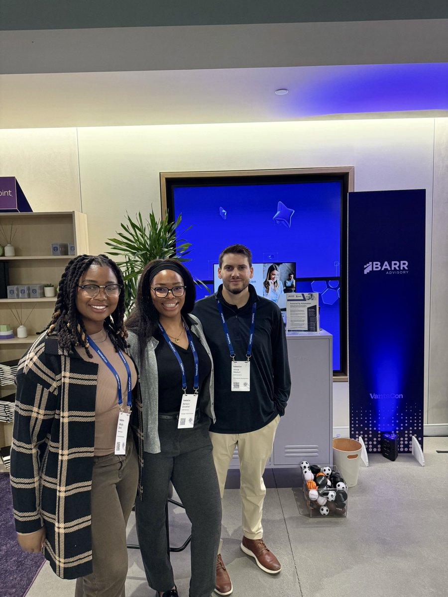 barradvisory's tweet image. The BARR Advisory team is live at #VantaCon! We&apos;re thrilled to be connecting with fellow GRC professionals in San Francisco all day today at this exciting event hosted by @TrustVanta.

If you&apos;re in attendance, stop by and say hi! 

#TechEvent #TechEvents #CyberEvent