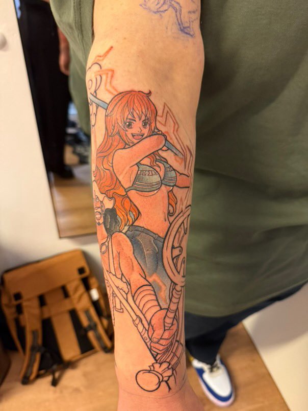 MajorGER's tweet image. Das Ergebnis der heutigen sechs­stündigen Tattoo-Session 😍