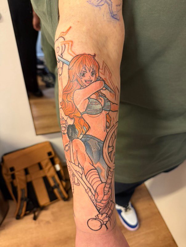 MajorGER's tweet image. Das Ergebnis der heutigen sechs­stündigen Tattoo-Session 😍