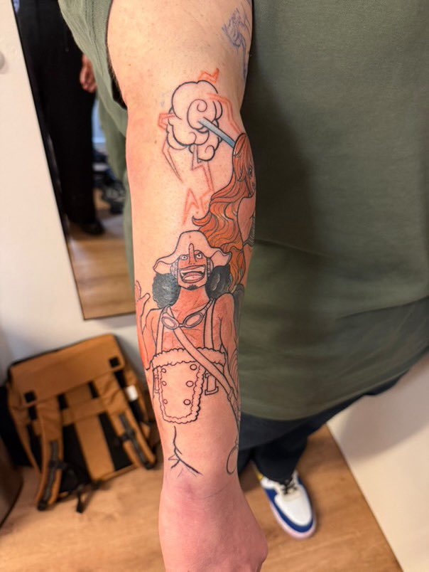 MajorGER's tweet image. Das Ergebnis der heutigen sechs­stündigen Tattoo-Session 😍