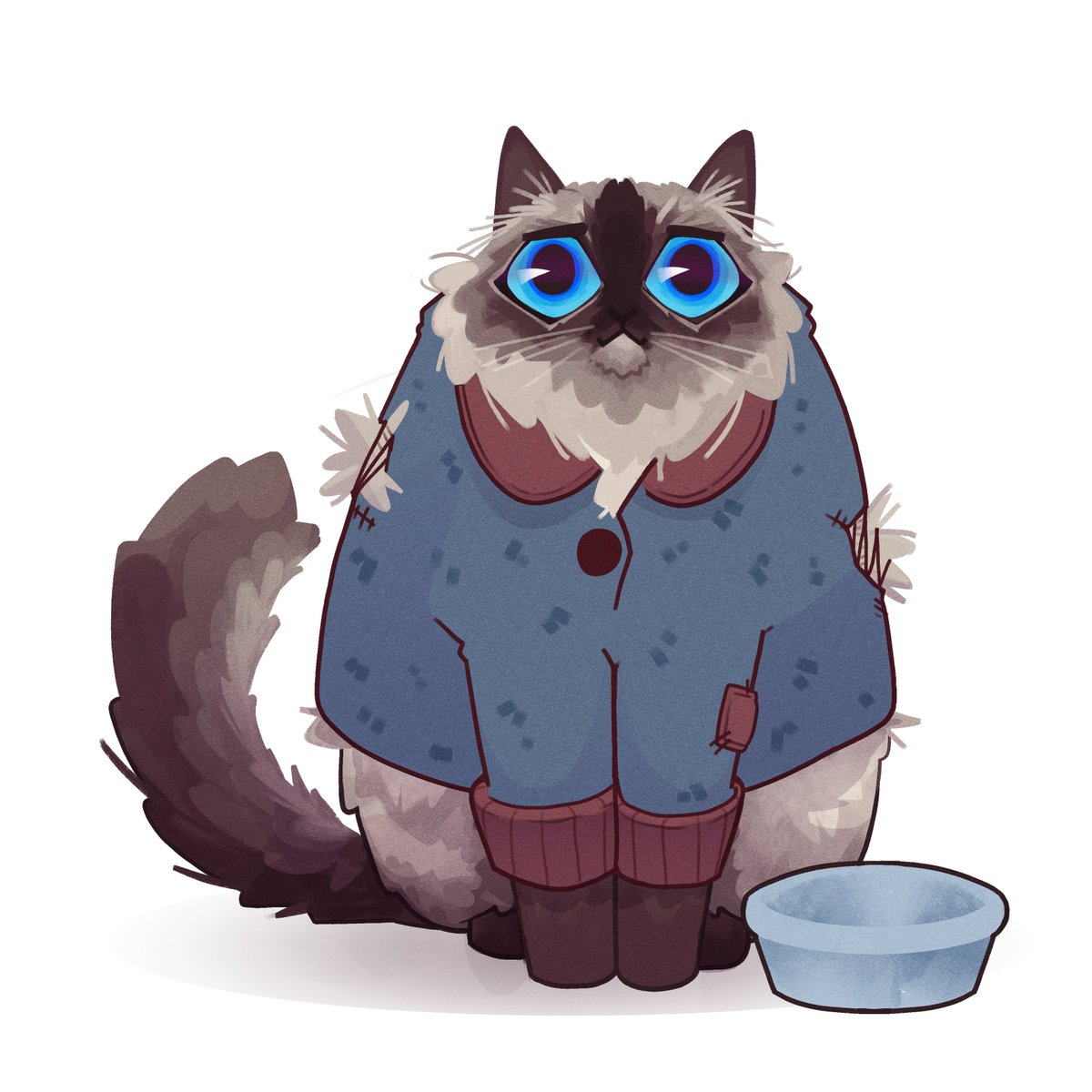 love so much this cat

#cat #digitalart #art