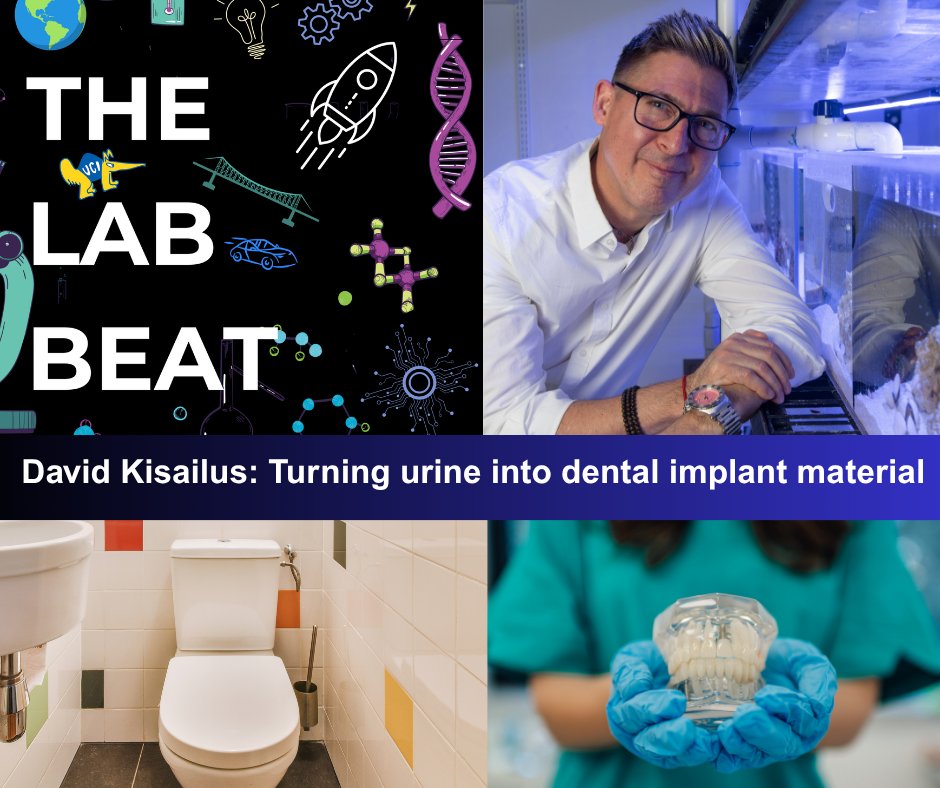 UCIEngineering's tweet image. Find out how David Kisailus is turning urea into dental implant material on 2-minute podcast: theucilabbeat.podbean.com/e/from-flush-t…