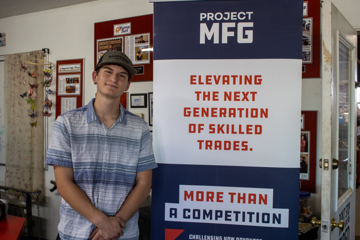 ProjectMfg's tweet image. Our new series, Meet the Makers: Students Turning Passion into Purpose, celebrates those stories and the young talent shaping the next generation of the trades. To start things off, meet Logan!

Click the link and read more about his inspiring story 💫 loom.ly/s4nlF38